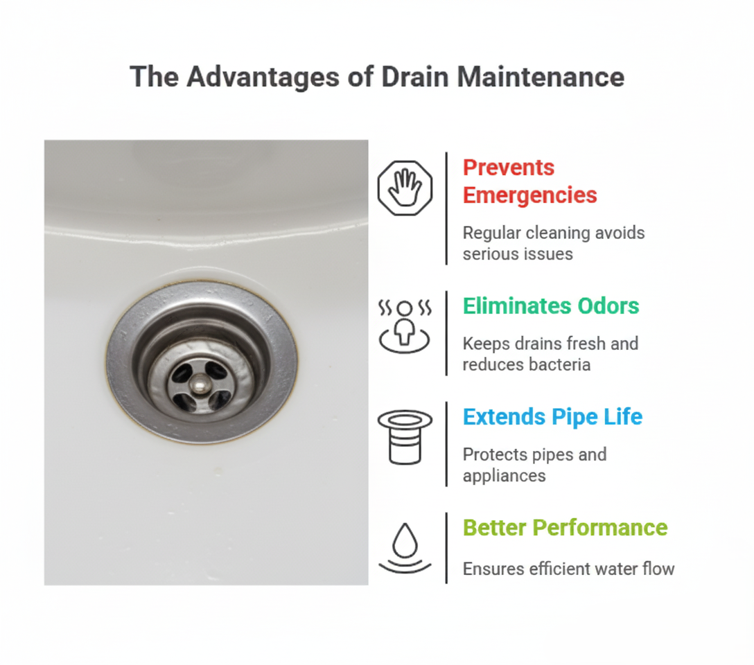 the advantages of drain maintenance