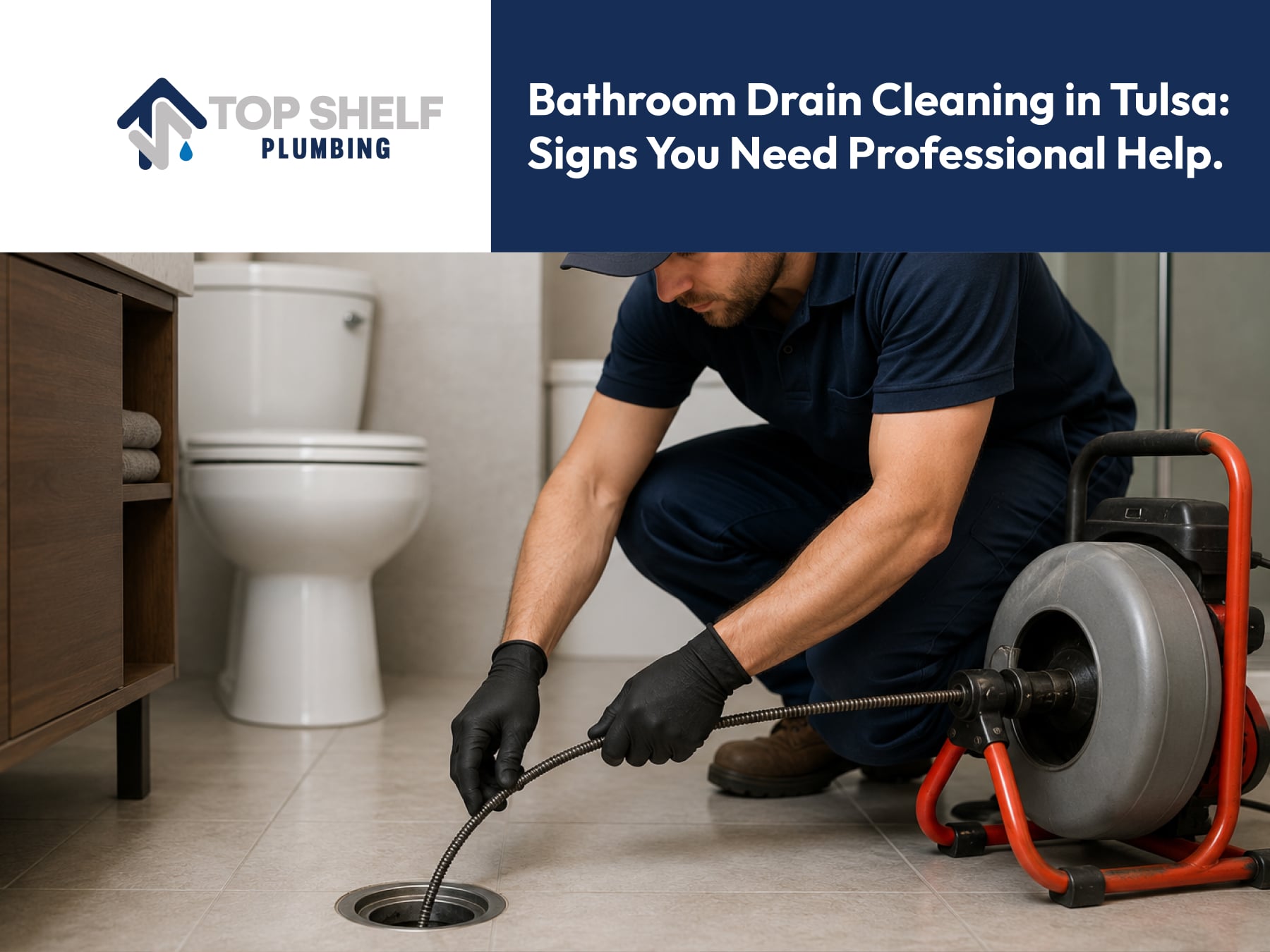 Bathroom Drain Cleaning in Tulsa: 5 Signs You Need Professional Help Bathroom Drain Cleaning in Tulsa: 5 Signs You Need Professional Help