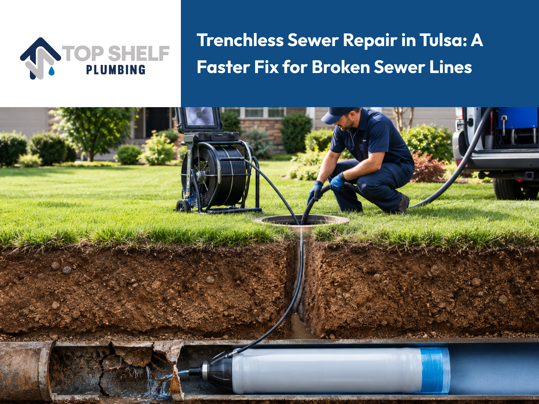 Trenchless Sewer Repair in Tulsa: A Faster Fix for Broken Sewer Lines